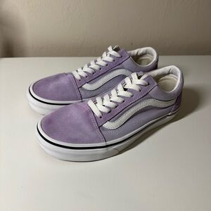 Purple Vans Size 7.5
